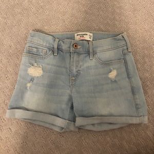 Kids jean shorts